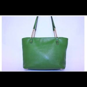 Michael Kors Hunter Green Tote Bag